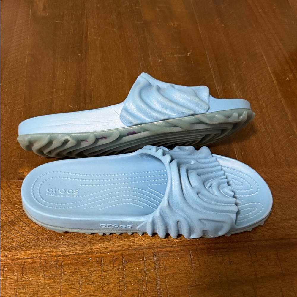 CROCS pollex slide Tashmoo SALEHE BEMBURY marked m6 w8 but fit like a w 7.5 - Picture 4 of 5